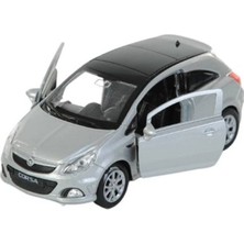 Welly 1:36 12 Cm. Opel Corsa - Gri