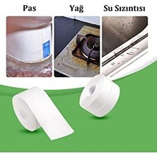 Hd Group Sızdırmazlık Bandı Lavabo Bantı Banyo Mutfak Lavabo Küvet Duş Teknesi Su Geçirmez Kenar Bant 320 cm x 37 mm