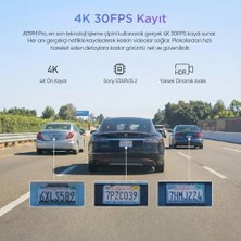 Hd Group A119M Pro 4K Hdr Starvıs 2 Sensörlü Wi-Fi 6 Gps'li Araç Kamerası