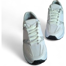Veseo Kadın Hafif Taban Beyaz Spor Ayakkabı Sneaker