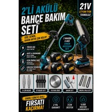 Stahlkraft Sth 9983 M 2 Li Set Akülü Budama + Tırpan 4 Bataryalı