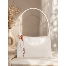 Zeydila Luna Beyaz Omuz Çantası