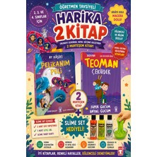 Timaş Çocuk Timaş 2,3. ve 4.sınıflar Için Pelikanım Peli -Teoman Çekirdek (Slime Set Hediyeli)