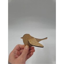 Mu Art Ahşap 15 Adet Sevimli Kuş No7 Ahşap Boyama Okul Dıy Etkinlik Aktivite Sanat 13 cm