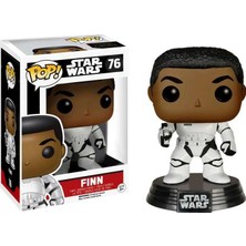 Funko Pop Star Wars 76 Finn Force Awakens Stormtrooper Bobblehead Vinyl Figure Figür