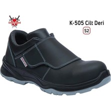 Over Guard Overguard Iş Ayakkabısı Kompozit Burunlu Kaynakçı Cilt Deri K-505 S2 - 43