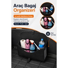 Araba Bagaj Çantası – Oto Bagaj Organizer Kapaklı Düzenleyici