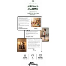 Yogatoon Kids World Tematik Çocuk Yoga Hikâyesi ve Poz Akışı 3 - Süper Güç Akademisi - 7-12 Yaş