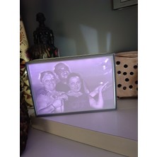 Lithophane Işıklı Çerçeve