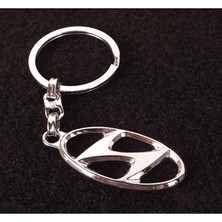 Stilix Garage Hyundai Anahtarlık Metal 3D Metal Otomobil Anahtarlığı 1 Adet