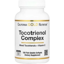 California Gold Nutrition, Tocotrienol Complex With Vitamin E, 150 Fish Gelatin Softgels.