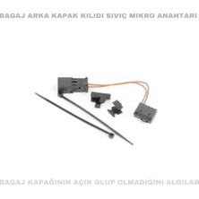 Orijinal Audi A6 Rs6 Bagaj Arka Kapak Kilidi Siviç Mikro Anahtarı Bagaj Kapağının Açık Olup Olmadığını Algılar) 4B0959489A