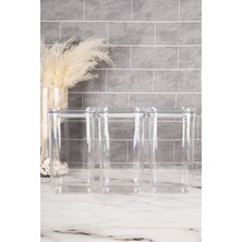 DNS Home 3'Lü Mika Akrilik 1200 Ml Vakum Kapaklı Saklama Kabı Set