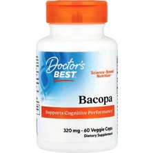 Doctor's Best (Özelsporcugıdaların'dan !!) Bacopa Synapsa 320MG  60 Veggie Capsul.usa Menşei.47.