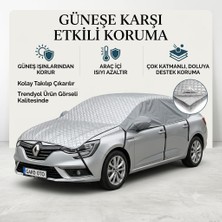 Gard Oto Oto Dolu Güneşlik Brandası Uv Koruma Yarım Oto Dört Mevsim Koruma Sedan Otoyarım Branda