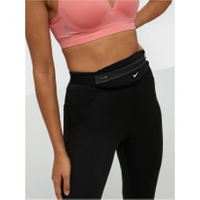 Nike Running Slim Waistpack Reflector Unisex Ince Esnek Siyah Spor Bel Çantası