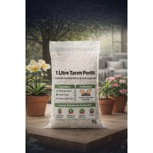 Plant Home Power Mix Perlit 1 Litre – Toprak Düzenleyici, Nem Tutucu, Bitki Gelişim Destekleyici
