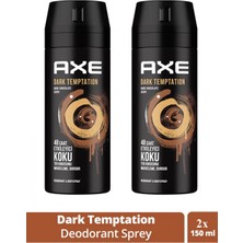 MiraLive 2 Adet Axe Dark Temptatıon Bay Parfüm Kofre 150 ml