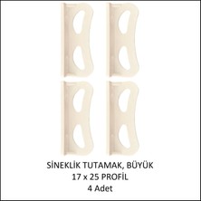 Sineklik Tutamağı 25 mm (4 Adet)