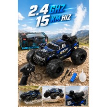 KoseToys Buharlı Uzaktan Kumandalı Yarış Arabası 15 Kmh 4x2 Sarj Edilebilir Pilli