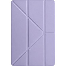 Fırsatkolik Pad X9 11.5 Kılıf Kalemlikli Mars Tablet Kılıfı - Lila