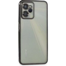 Fırsatkolik Realme C35 Kılıf Razer Lensli Silikon - Siyah