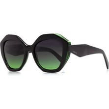 Caretta 8809-C.05 Genç,yetişkin Kadın Geometrik Çerçeveli Grilamid UV400,POLARIZE Güneş Gözlüğü