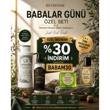 Refreshe Babalar Günü Hediye Seti | Premium Erkek Bakım Kutusu | Parfüm, Şampuan, Tıraş Losyonu ve Sabun