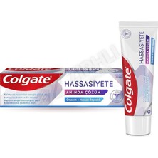 5 Adet Colgate Hassasiyete Anında Çözüm Onarım + Hassas Beyazlık Diş Macunu 100 ml