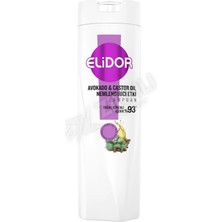 2 Adet Elidor Avokado ve Castor Yağı Nemlendirici Etki Şampuan 400 ml