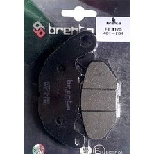 Grifin Soft Xmax 250 300 Ön Fren Balatası Brenta 2018 2024