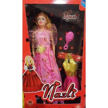 Matmel Nazlı Bebek Yedek Elbiseli Aynalı Bebek Oyuncak Bebek