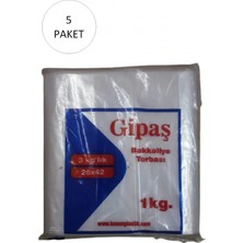 MiraLive Bakkaliye Naylon Torba 3'kg Lık 26X42 cm 5 Paket (Takriben 825 Adet)