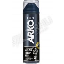 3 Adet Arko Tıraş Jeli Black 200 ml