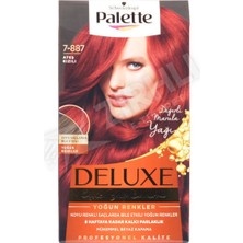 4 Adet Palette Saç Boyası 7.887 Ateş Kızılı