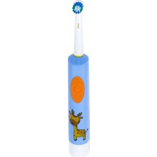 BabyCo Baby Co Otomatik Titreşimli Diş Fırçası Mavi Geyik (4 Adet)