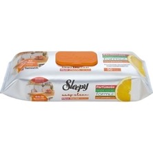 10 Adet Sleepy Mutfak Havlusu 50'li Portakal 1 Adet