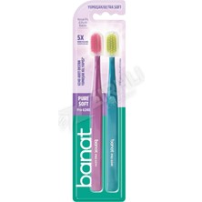 3 Adet Banat Pro 6240 Yumuşak Diş Fırçası ( 1+1 )