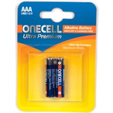 Onecell Ultra Premium Alkalin Aaa Boy Pil 2li