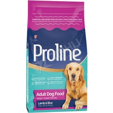 5 Adet Proline Kuzulu ve Pirinçli Köpek Maması 2,2 kg