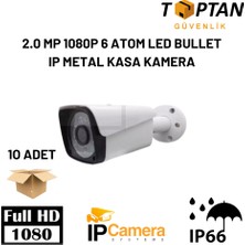 Grifin Soft 2.0 Mp 1080P 6 Atom LED Bullet Ip Metal Kasa Kamera ARNA-1036 10'lu Ekonomik Koli