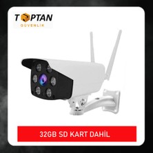 Grifin Soft 2 Mp Çift Antenli Wifi Dış Mekan Güvenlik Kamerası 32 GB Sd Kart Dahil ARNA-1432