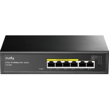 Cudy 6-Port 10/100M Poe+ Switch 60W