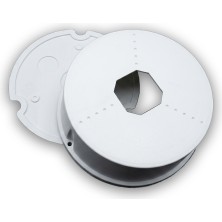 Grifin Soft Mb-Kbk Yuvarlak Kapaklı Beyaz Kamera Buatı 10CM