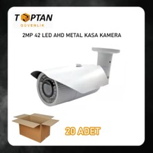 Grifin Soft 2 Mp 42 LED Ahd Metal Kasa Gece Görüşlü Güvenlik Kamerası ARNA-2342 20'li Koli