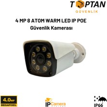 Grifin Soft Besta 4 Mp 8 Atom Warm LED Ip Poe Güvenlik Kamerası BT-1408