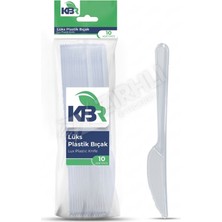 4 Adet Kbr Plastik Bıçak 10'lu