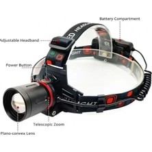 MiraLive WS-2080 Profesyonel Kafa Lambası 3000 Lümen 40 Watt (4887)