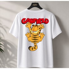 Tasarım T-Shirt Garfield Baskılı