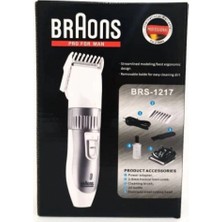 MiraLive Braons Şarj Edilebilir Kablosuz Tıraş Makinesi BRS-1217